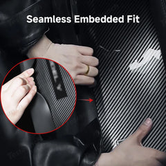 Tesla Model Y Juniper 2025+ 8-Piece Carbon Fiber Door Sill Guard Kit for Enhanced Protection - Evooor