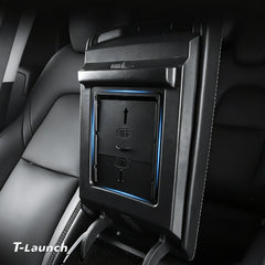 Boîte de rangement cachée pour accoudoir de voiture Modèle 3/Y pour Tesla (2017-2023)