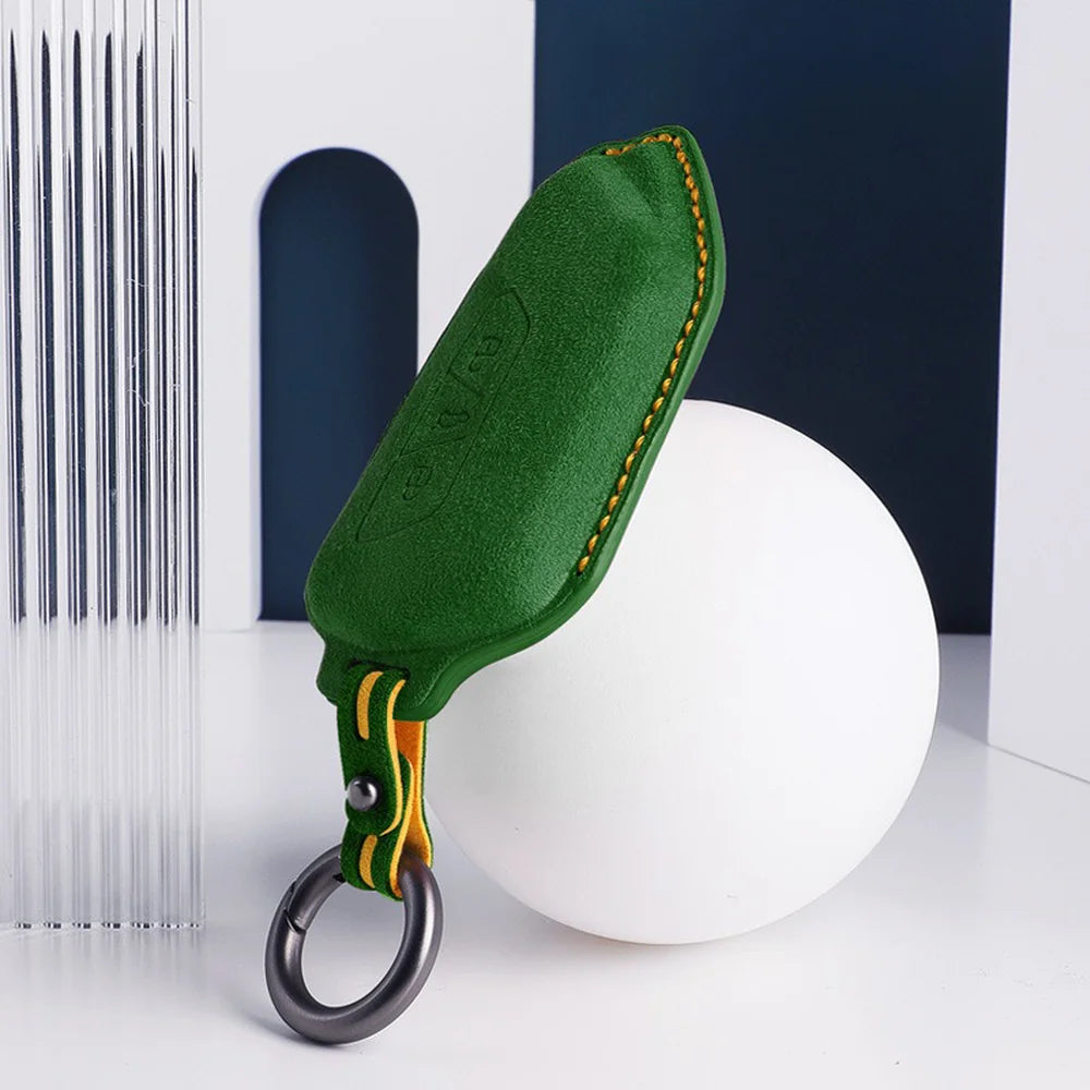 Alcantara Car Remote Key Case Cover For VW ID.3 2025 - Evooor