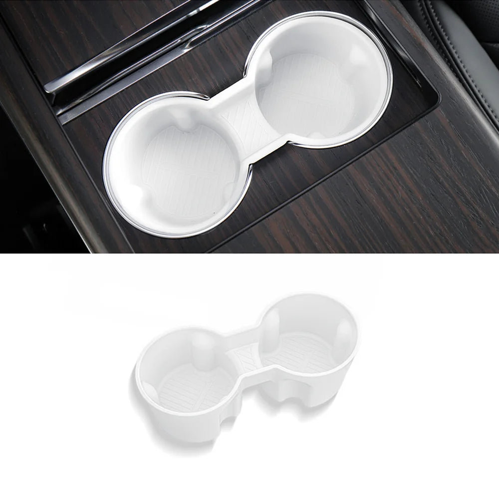 Model X/S Cup Holder Insert For Plaid/Long Range Version For Tesla 2021+