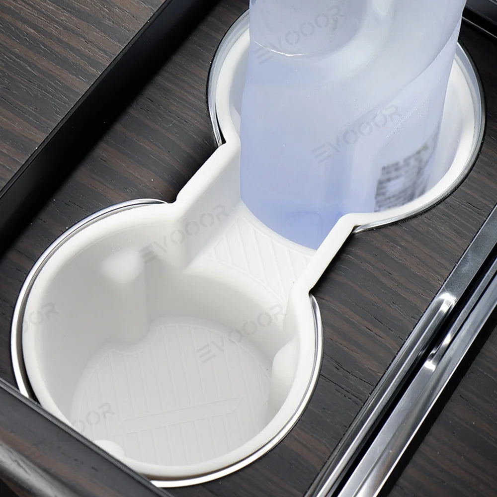 Model X/S Cup Holder Insert For Plaid/Long Range Version For Tesla 2021+