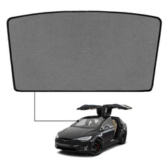 Custom Fit Front Sun Visor Sunshade for Tesla Model X (2021-2026) - Improve Sun Protection and Style with this Premium Accessory