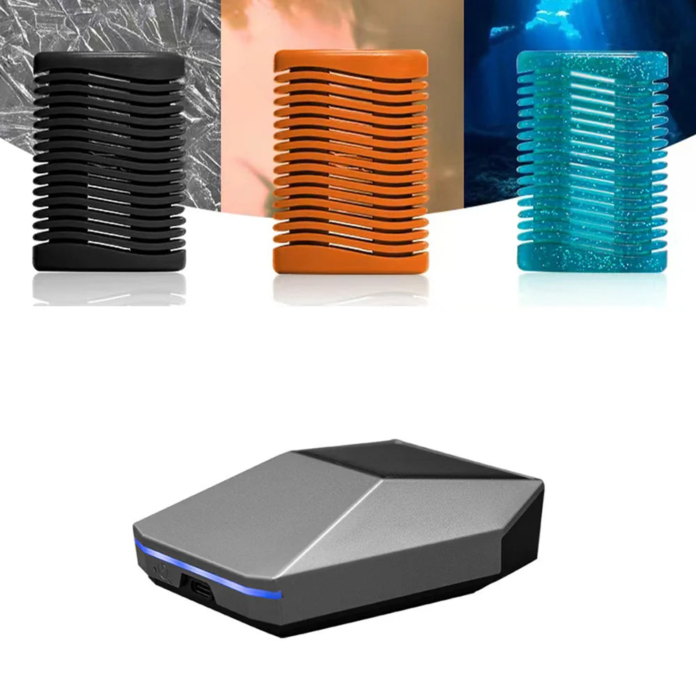 Difusor de Aromaterapia Inteligente de Alta Gama Estilo Cybertruck - Se Ajusta a Todos los Coches