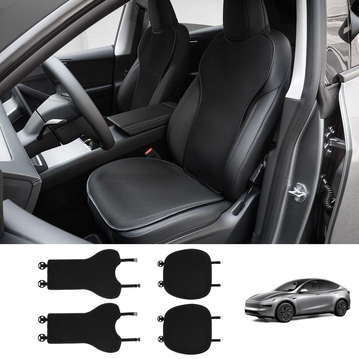 Ice Silk Breathable Air Mesh Seat Cushion for Tesla Model Y Juniper 2025+ - Evooor