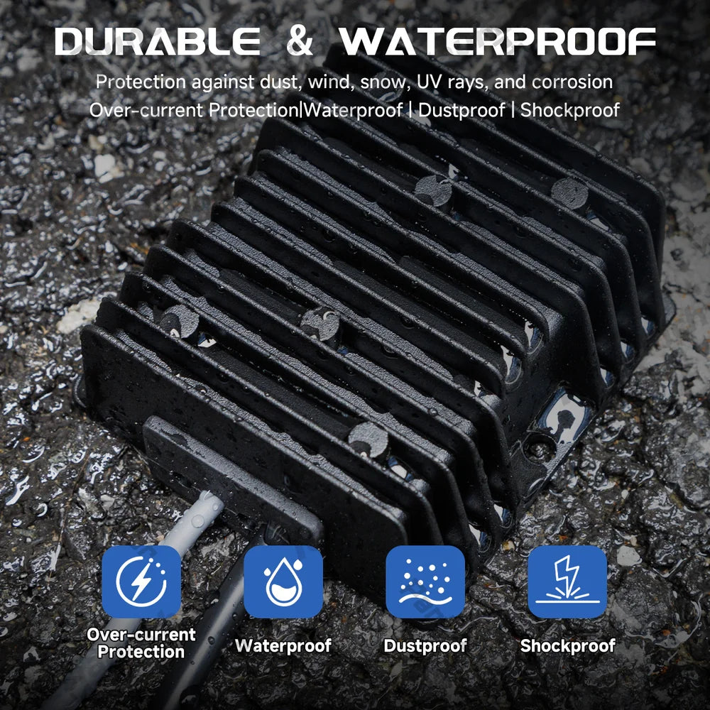 High-Power Car Charger Adapter with DC Plug - Compatible with Starlink Gen 3, 12V/24V to 57V - Evooor