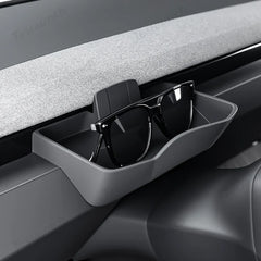 Tesla Model Y/Model 3 Organizer Tray Console Storage Box for Dashboard - Versatile Multi-Functional Holder for Accessories - Evooor
