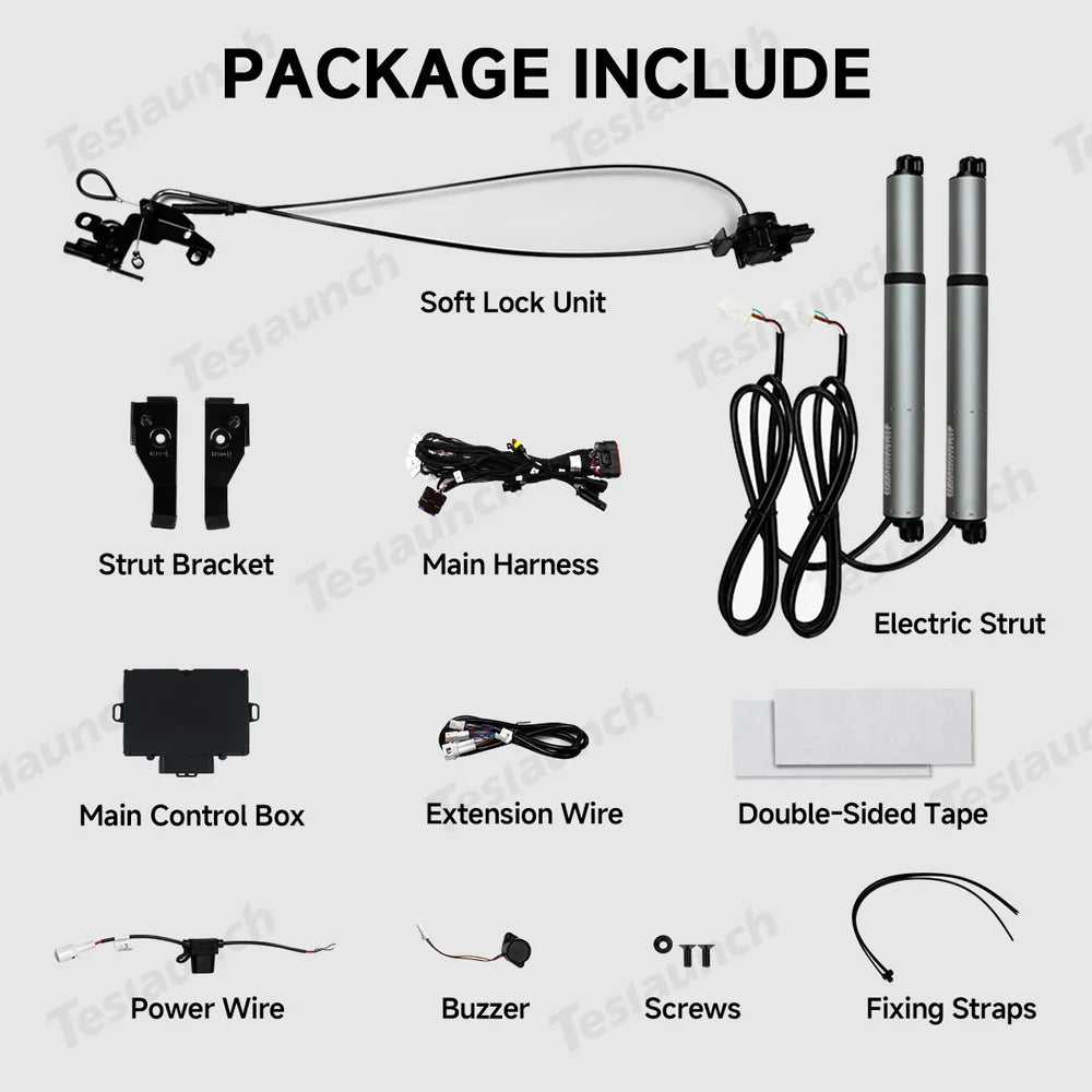 Premium Electric Power Frunk Lift System for Tesla Models X, S, Y, and 3 - Enhance Accessibility and Convenience - Evooor