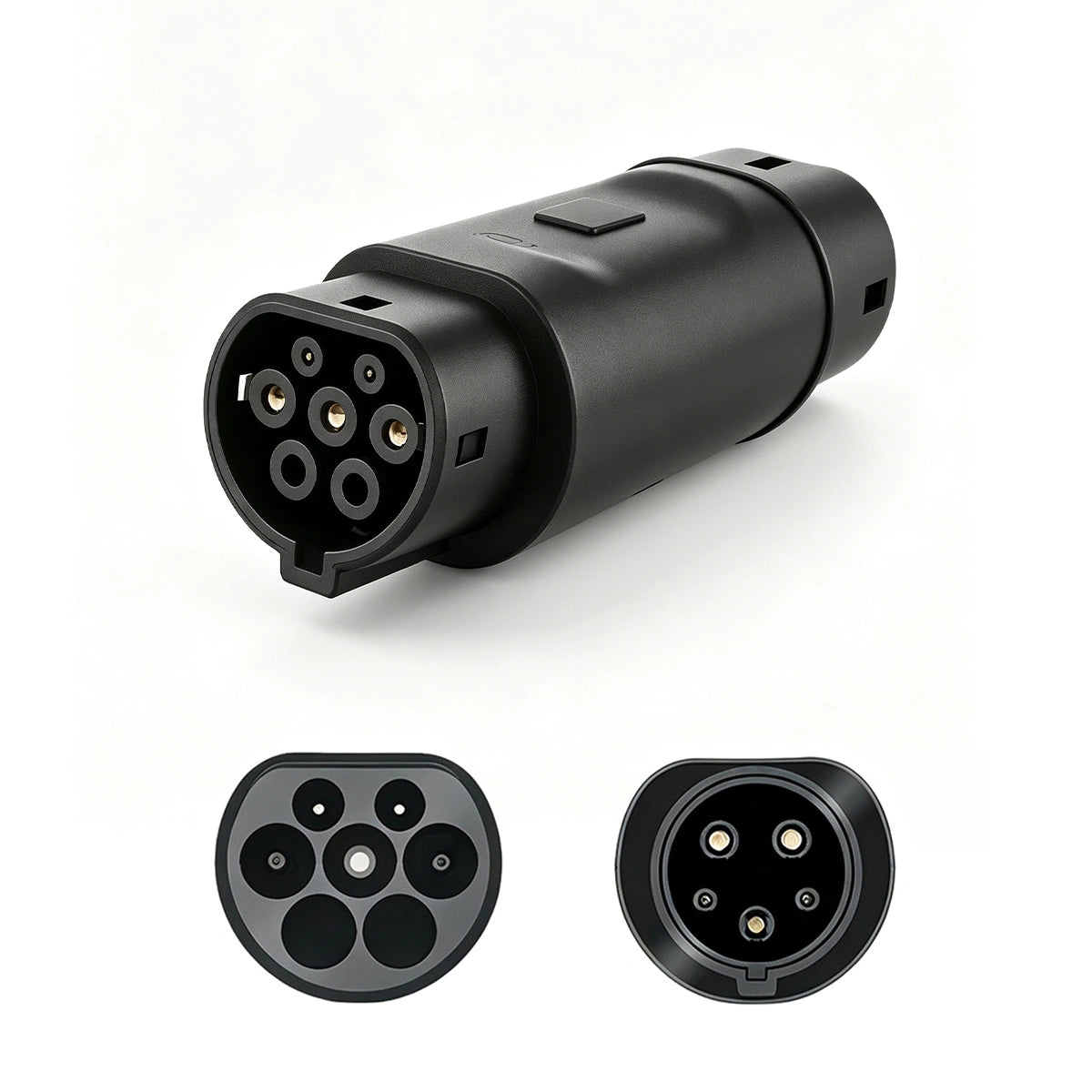 Ladekabeladapter for Type 2 til Type 1-tilkobling