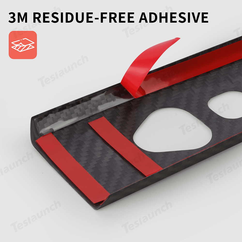 [Real Carbon Fiber] Reading Light Trim Cover for Tesla Cybertruck - Evooor
