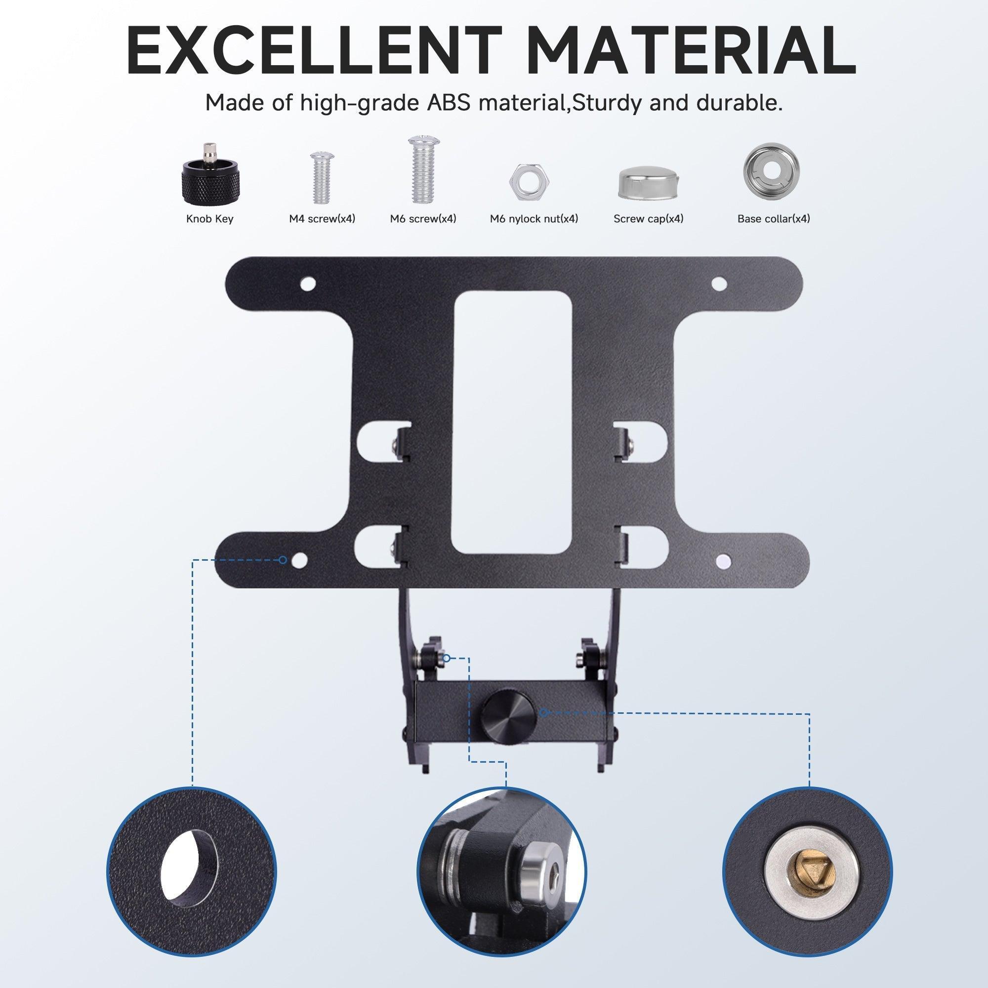 High-Quality Anti-Theft License Plate Holder Bracket for 2024 Tesla Model 3 - Easy Install, Secure Front Mount Kit - Evooor