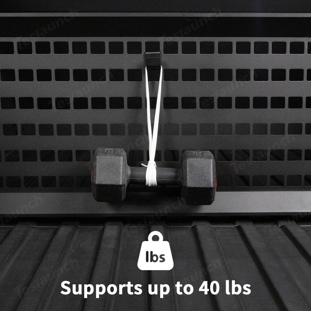 Hooks for MOLLE Panels & Vault Cargo Divider for Cybertruck - Evooor