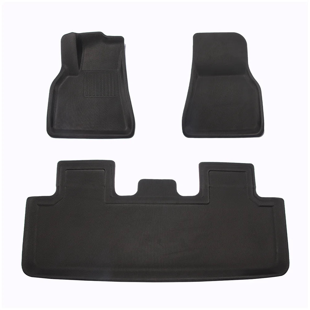 Testre szabott padlószőnyegek és -betétek 3D laminálás, minden időjárási viszonyok között Tesla Model Y (2020-2024)