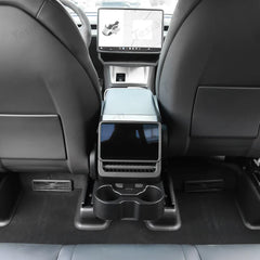 Premium Foldable Rear Console Cup Holder for Tesla Model Y & Model 3 - Innovative Design for Ultimate Car Organization - Evooor
