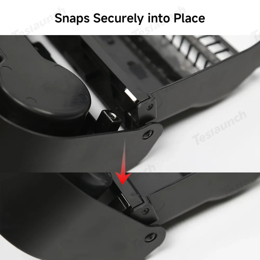 Premium Foldable Rear Console Cup Holder for Tesla Model Y & Model 3 - Innovative Design for Ultimate Car Organization - Evooor