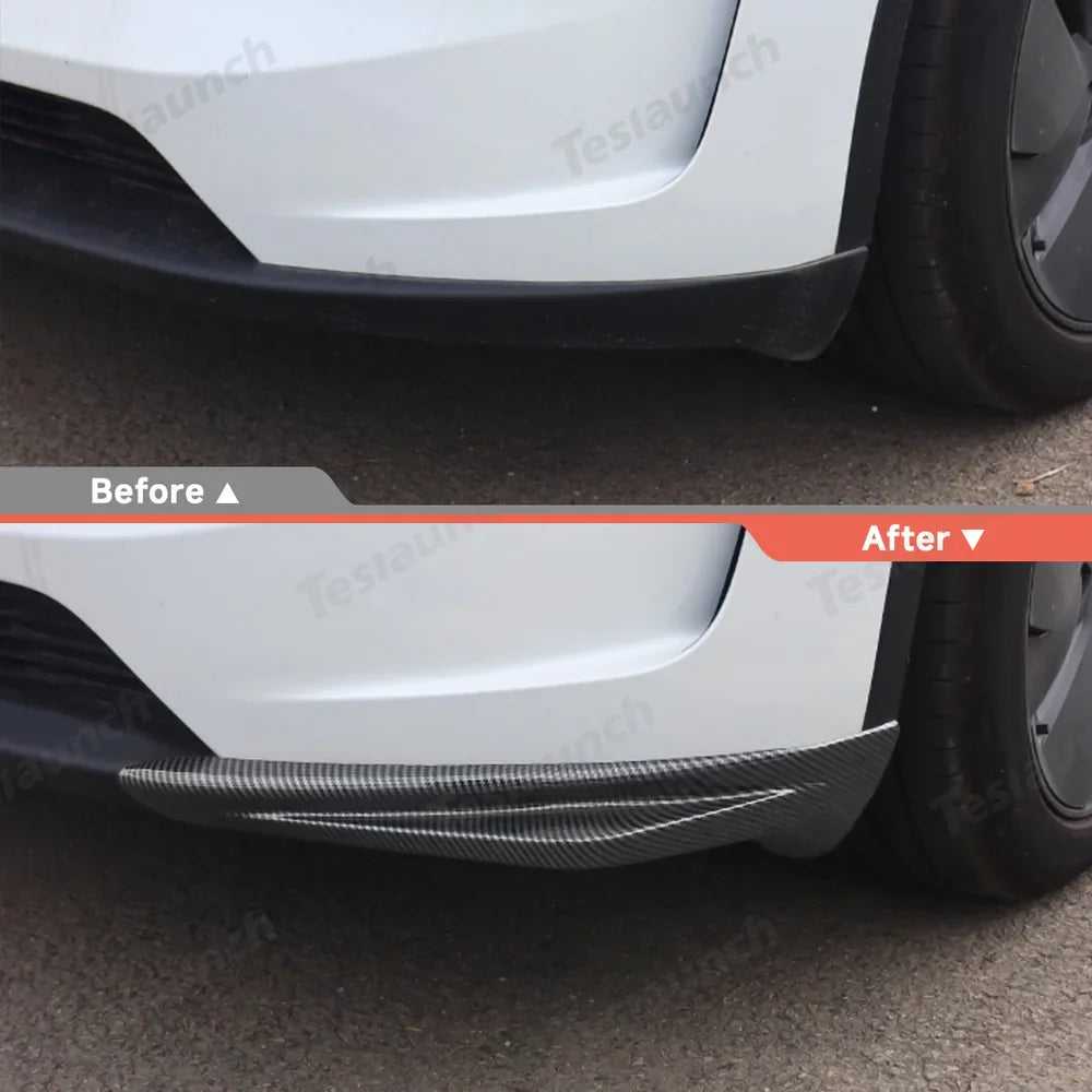 Tesla Model Y 2025+ Front Bumper Guard Shield with Corner Protection - Evooor