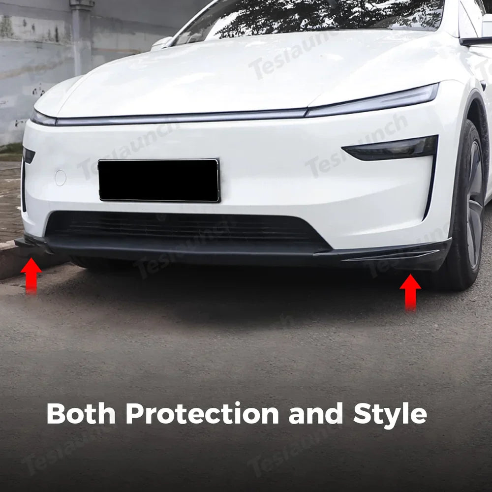 Tesla Model Y 2025+ Front Bumper Guard Shield with Corner Protection - Evooor
