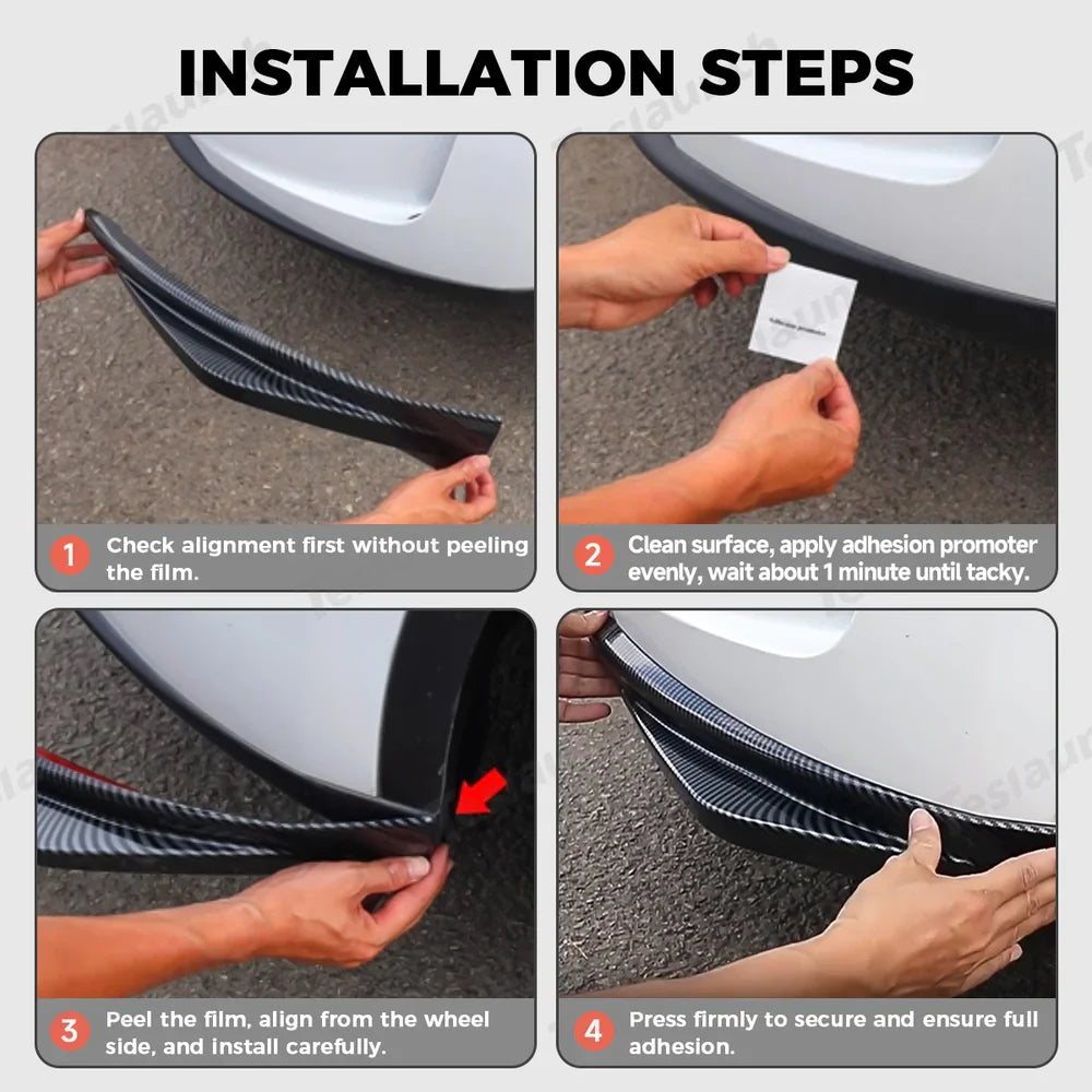 Tesla Model Y 2025+ Front Bumper Guard Shield with Corner Protection - Evooor