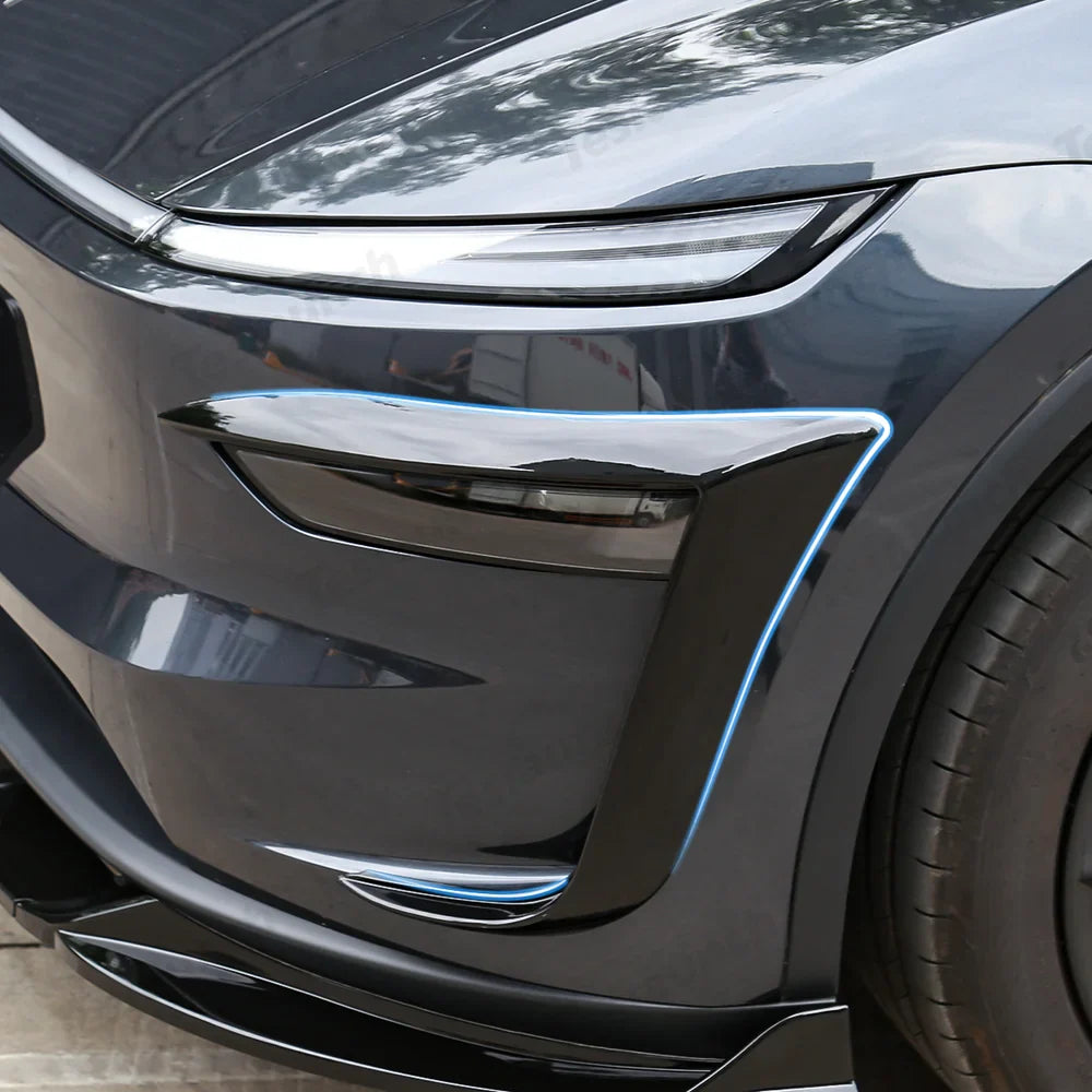 Front Spoiler Kit with Fog Light Accent for Tesla Model Y - Enhanced Aero Dynamics - Evooor
