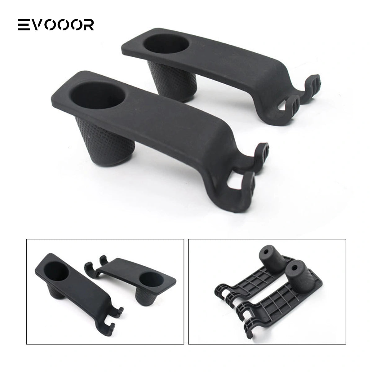 Protective Trunk Bolt Cover Kit with Secure Hook Clips for Tesla Model 3 (2021-2023)
