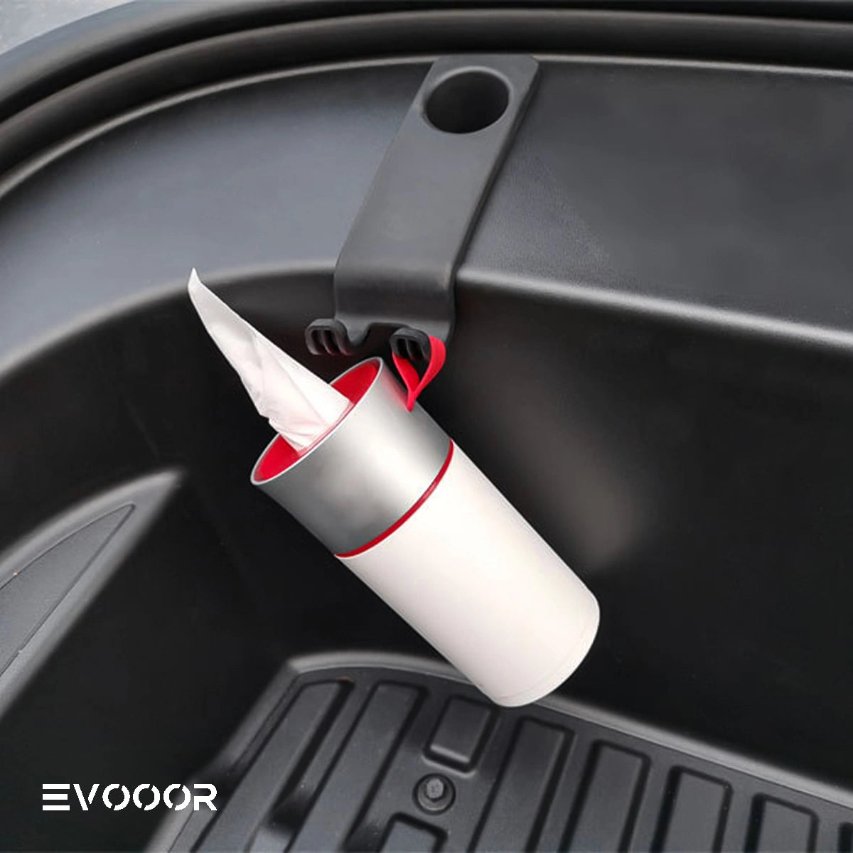 Protective Trunk Bolt Cover Kit with Secure Hook Clips for Tesla Model 3 (2021-2023)