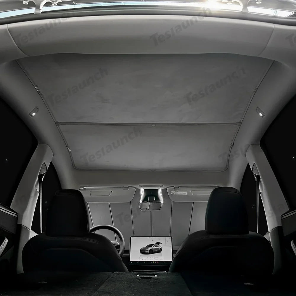 Top-Rated Sunshade Set for Tesla Model Y - Enhance Privacy and Shield from Heat - Fits Tesla Model Y Models from 2025 Onward - Evooor