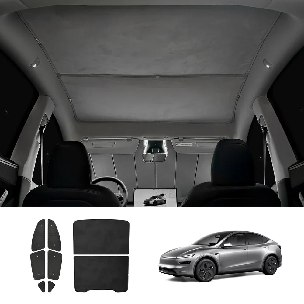Top-Rated Sunshade Set for Tesla Model Y - Enhance Privacy and Shield from Heat - Fits Tesla Model Y Models from 2025 Onward - Evooor