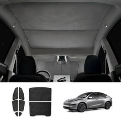 Top-Rated Sunshade Set for Tesla Model Y - Enhance Privacy and Shield from Heat - Fits Tesla Model Y Models from 2025 Onward - Evooor