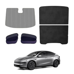 Top-Rated Sunshade Set for Tesla Model Y - Enhance Privacy and Shield from Heat - Fits Tesla Model Y Models from 2025 Onward - Evooor