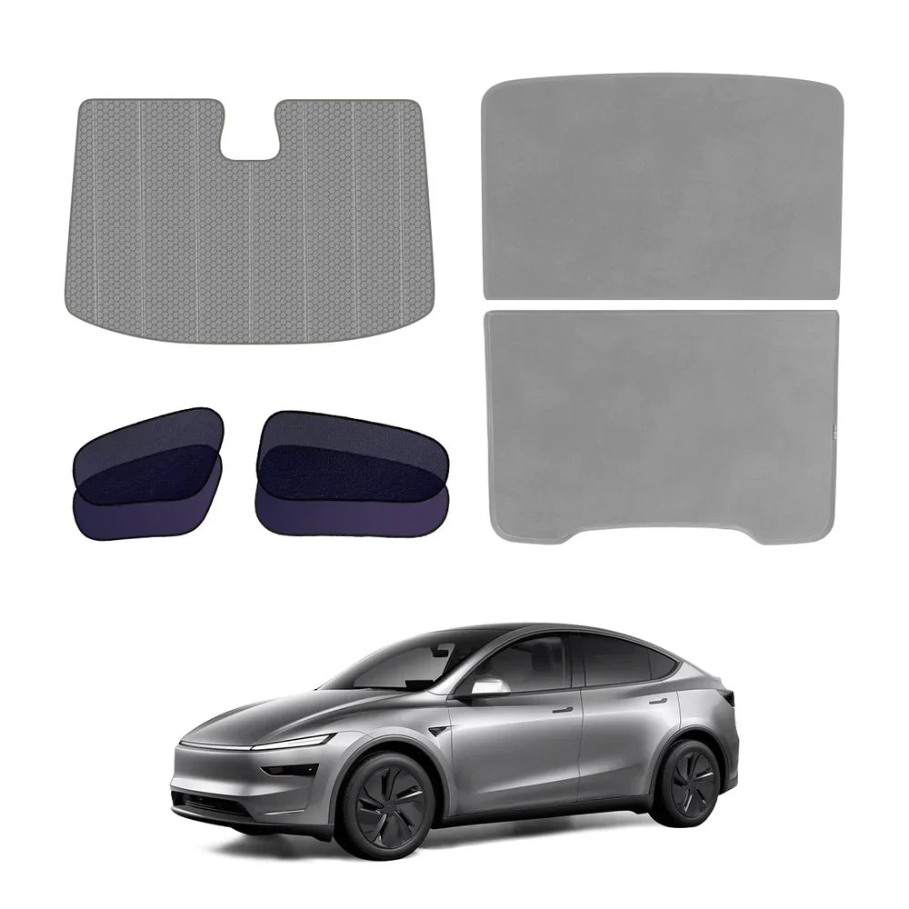 Top-Rated Sunshade Set for Tesla Model Y - Enhance Privacy and Shield from Heat - Fits Tesla Model Y Models from 2025 Onward - Evooor