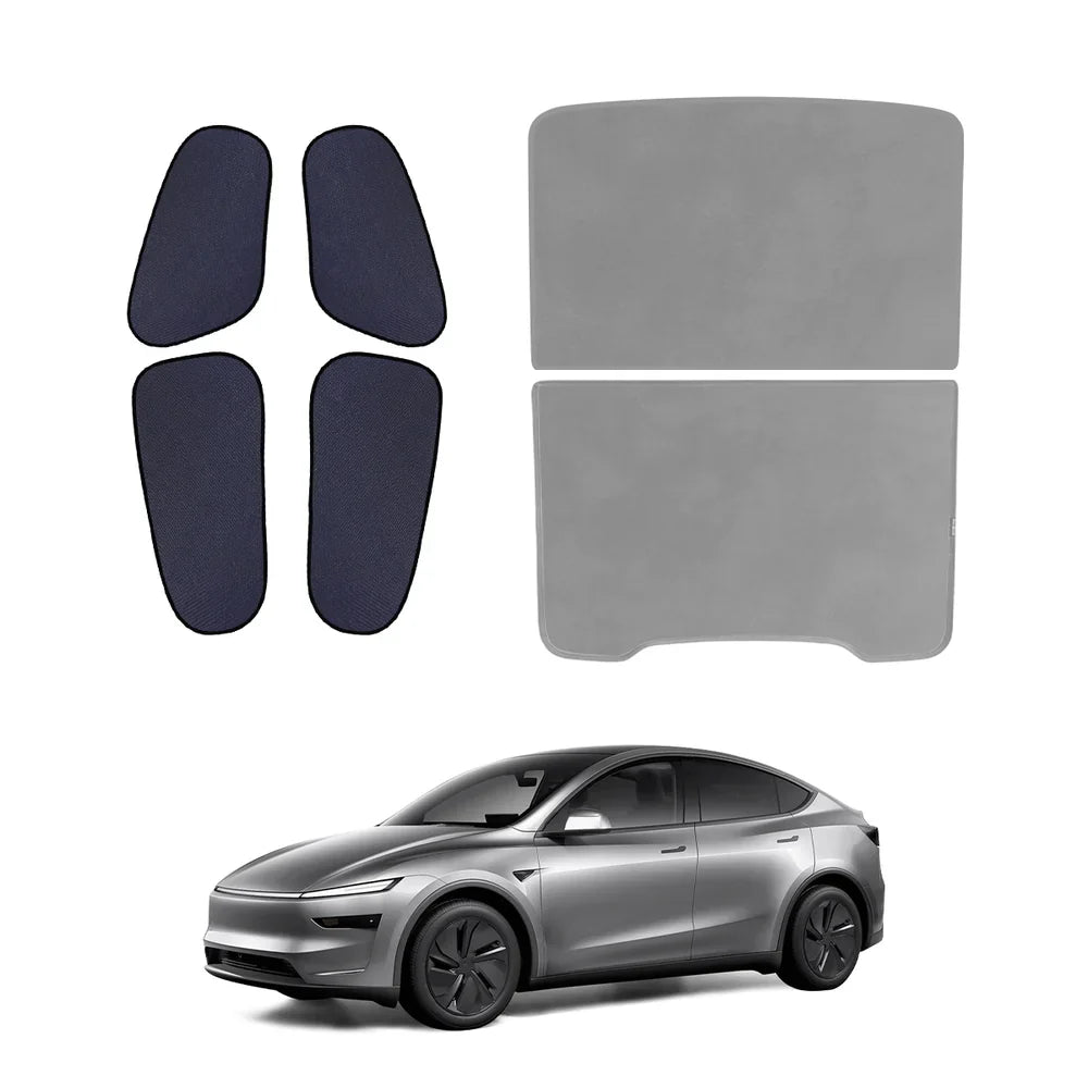 Top-Rated Sunshade Set for Tesla Model Y - Enhance Privacy and Shield from Heat - Fits Tesla Model Y Models from 2025 Onward - Evooor