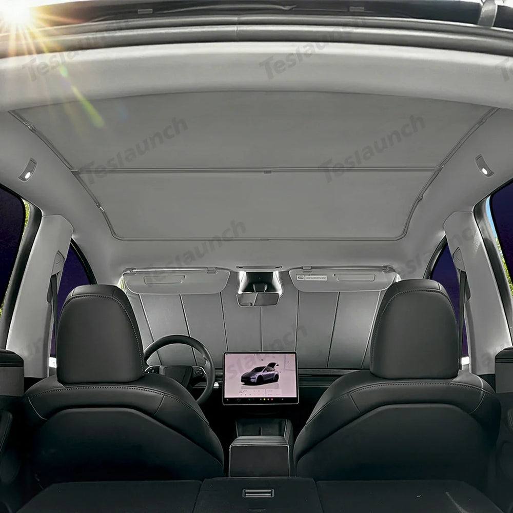 Top-Rated Sunshade Set for Tesla Model Y - Enhance Privacy and Shield from Heat - Fits Tesla Model Y Models from 2025 Onward - Evooor