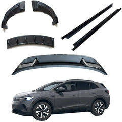 ABS Side Skirts Lip 2Pcs For VW ID.4 2021–2024 - Evooor