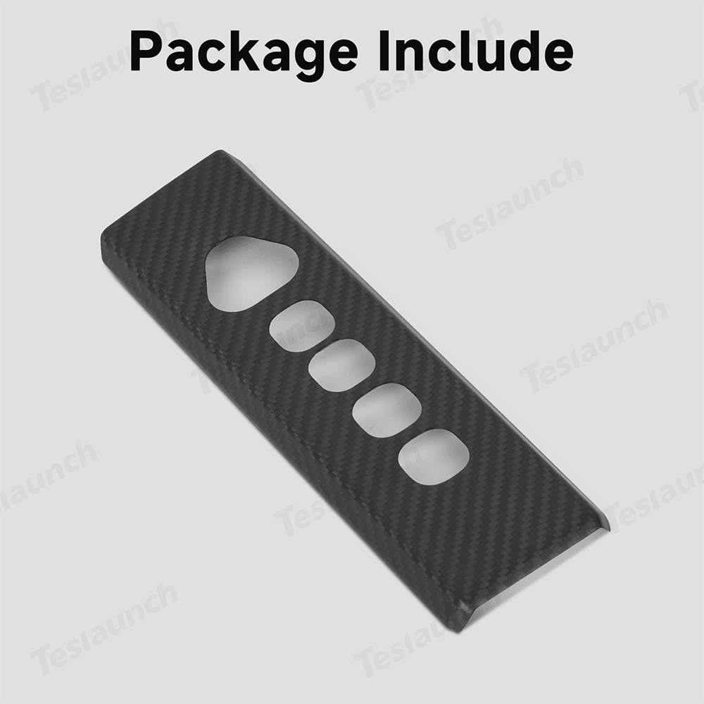 [Real Carbon Fiber] Reading Light Trim Cover for Tesla Cybertruck - Evooor