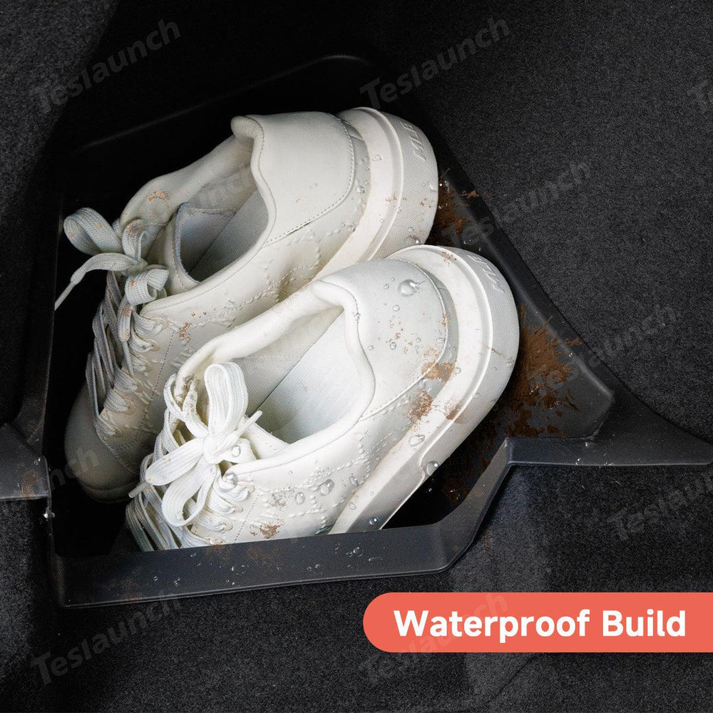 TPE Rear Trunk Side Storage Box for Tesla Model Y Juniper 2025+ (2 Pcs) - Evooor