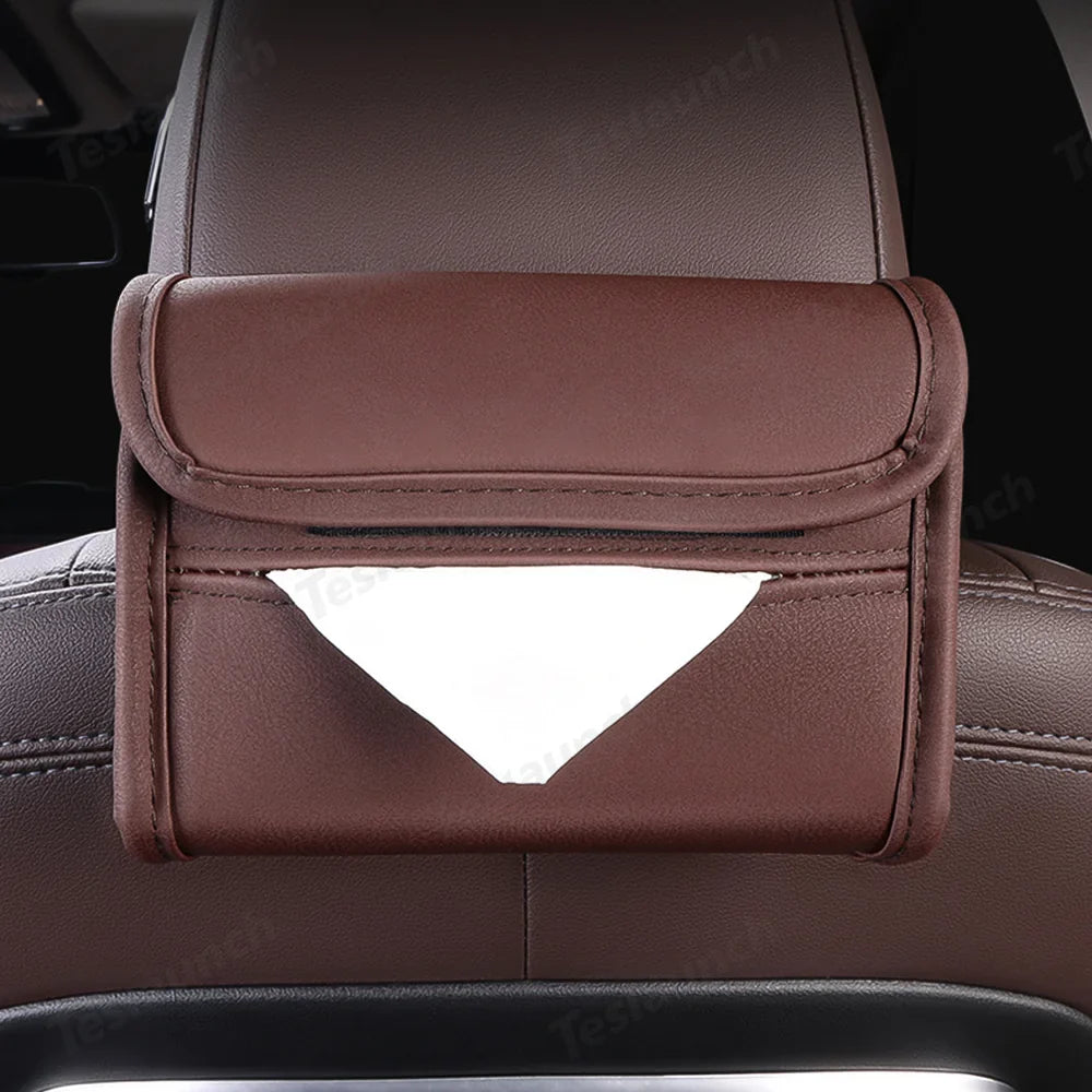 Convenient Universal Car Tissue Holder for Easy Access While Driving - Evooor