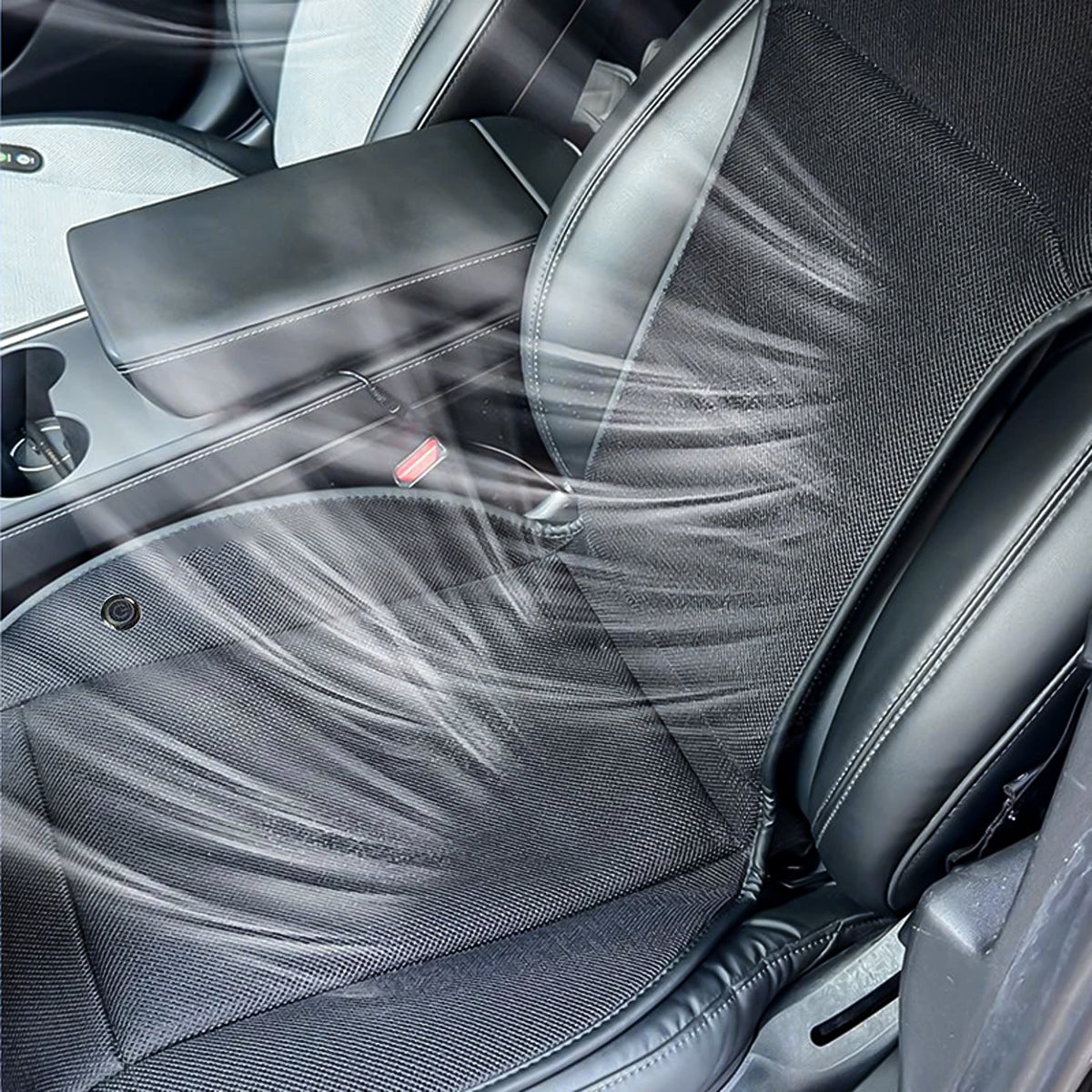 Breathable Ice Silk Seat Pad with Cooling Technology for Tesla Model 3/Y