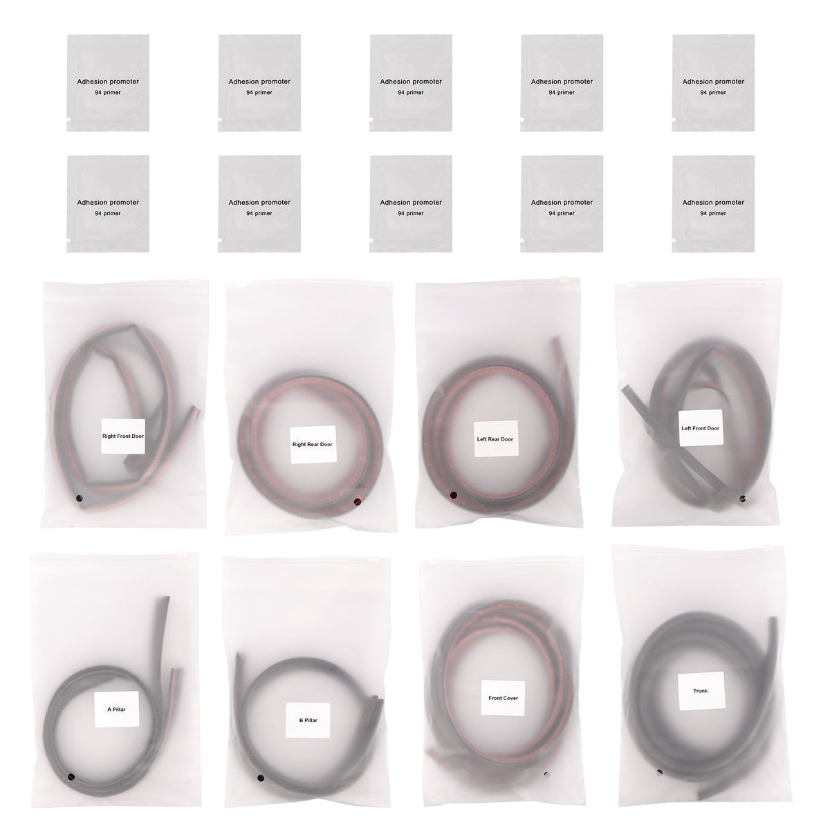 Model Accessoires en caoutchouc insonorisés de kit de joint de portière de la voiture 3/Y Tesla  (2017-2024)