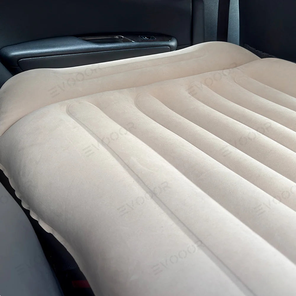 High-Quality Inflatable Car Mattress for Tesla Model 3/Y/S/X - Comfortable Travel Sleep Solution
