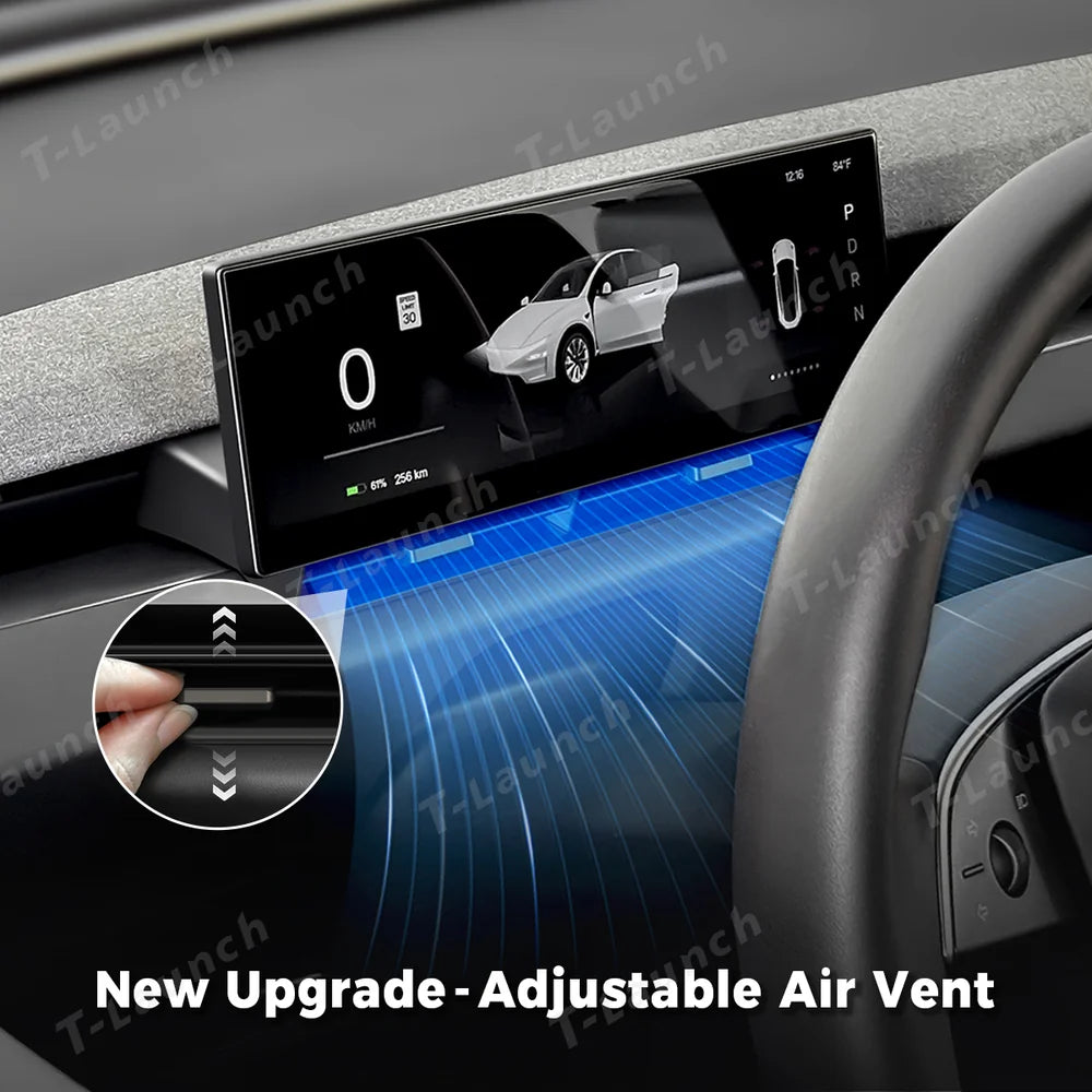 High Definition 10.88" Tesla Model 3/Y/Cybertruck Instrument Cluster Screen with Clear Display