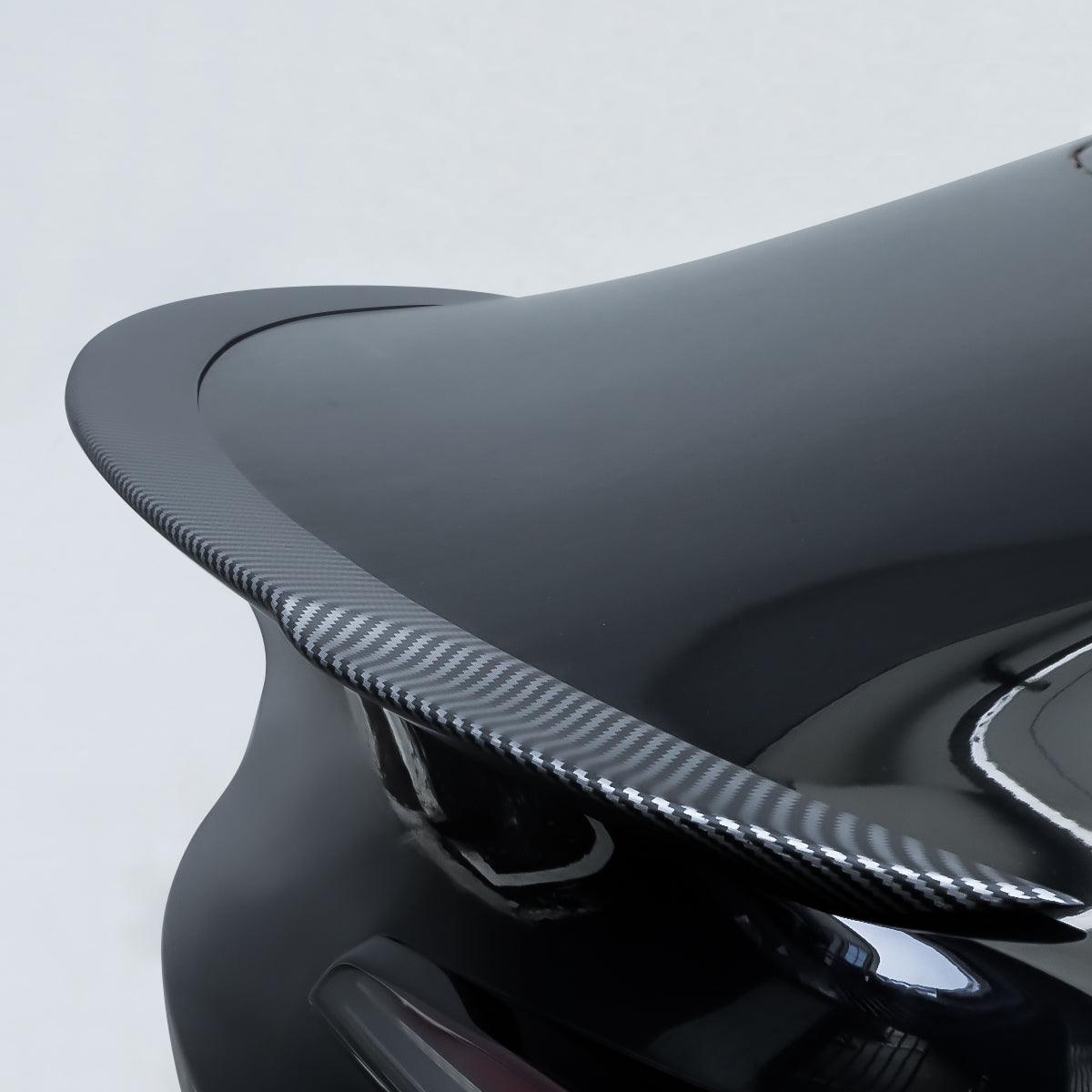 Highland 2024 Tesla Model 3 Performance Spoiler in Carbon Fiber ABS - OEM Style for Highland Model 3 Upgrade - Evooor
