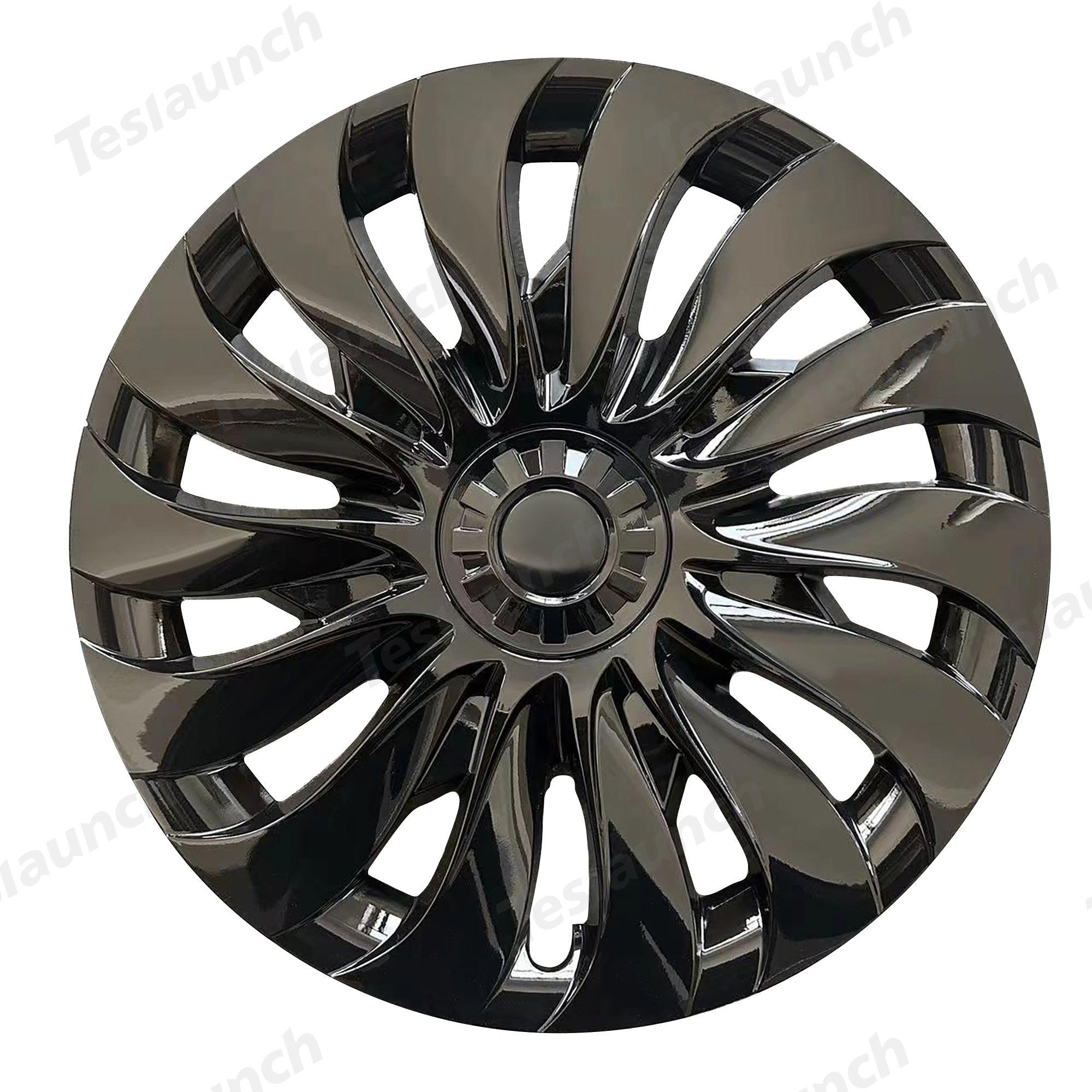 High Quality Weatherproof Wheel Hub Covers for Tesla 2024 Model 3 with 18-inch Highland Rims (Set of 4) - Evooor