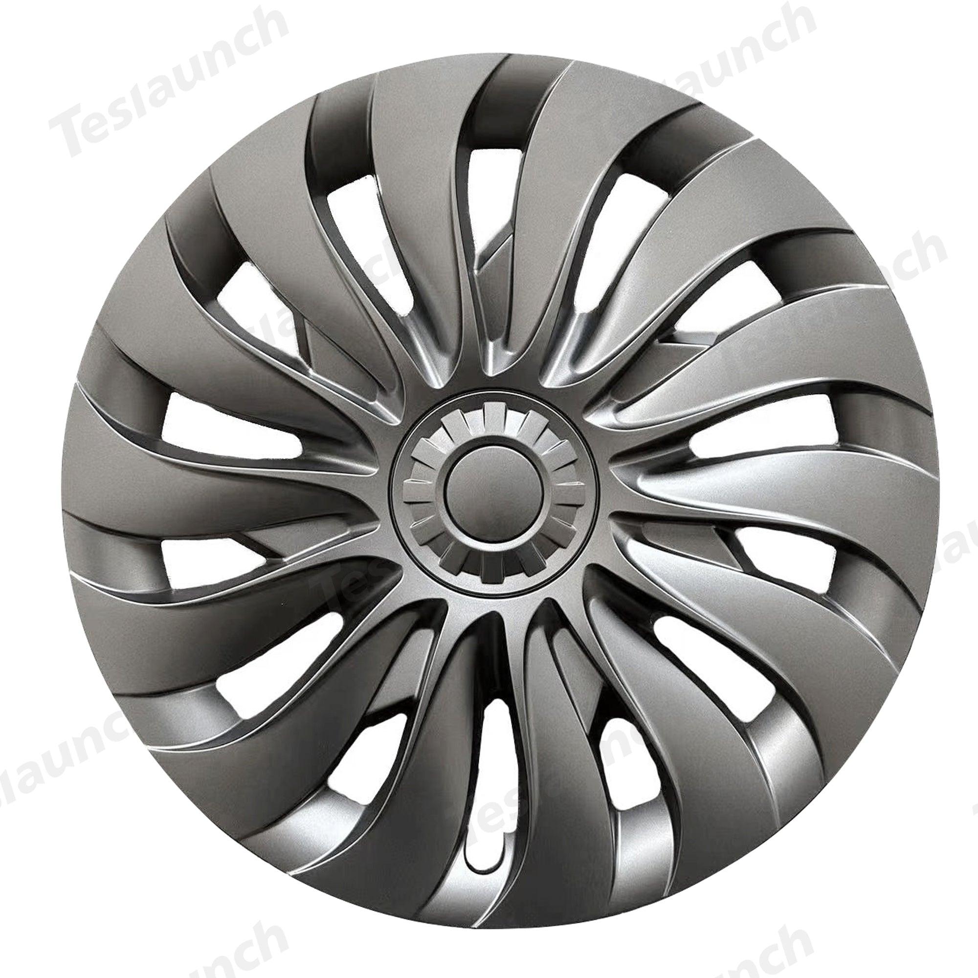 High Quality Weatherproof Wheel Hub Covers for Tesla 2024 Model 3 with 18-inch Highland Rims (Set of 4) - Evooor