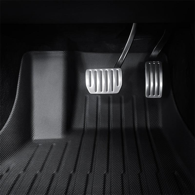 Model S All Weather TPE Interior Floor Mats Cargo Liners Set for Tesla (2022-2024) - Evooor