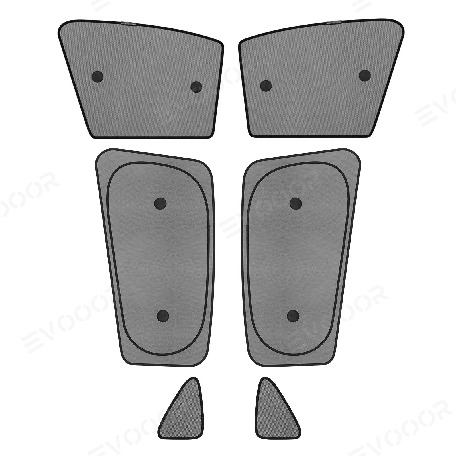 Model Y Mesh Sunroof Shades Foldable UV Protection For Tesla(2020-2024) - Evooor
