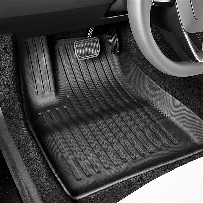 Model Y All Weather TPE Interior Floor Mats Cargo Liners Set for Tesla(2021-2024) - Evooor