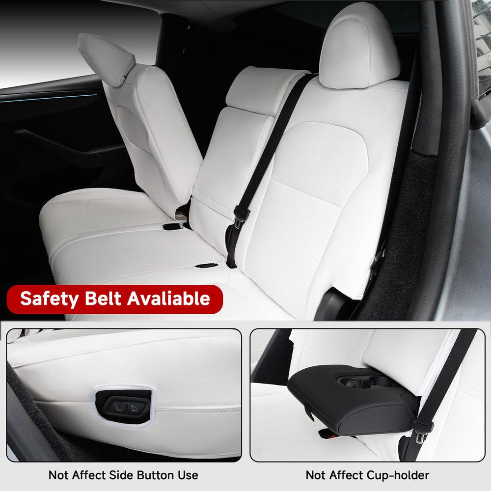 All-Inclusive Seat Cover for New Tesla Model Y Juniper 2025+ (With Launch Series Embroidery Logo) - Evooor