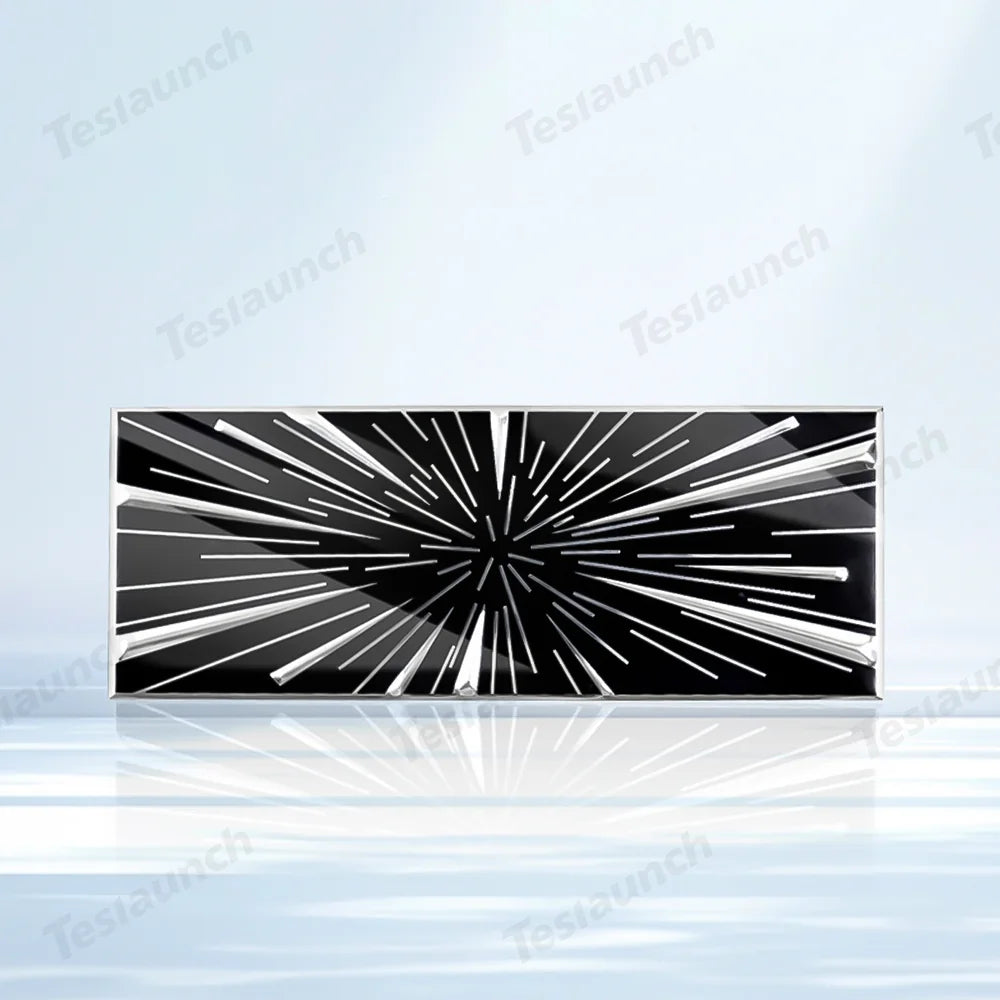 Highland 2024+ Tesla Model 3 Magnetic Time Tunnel Rear Emblem Badge Kit for Enhanced Style - Evooor