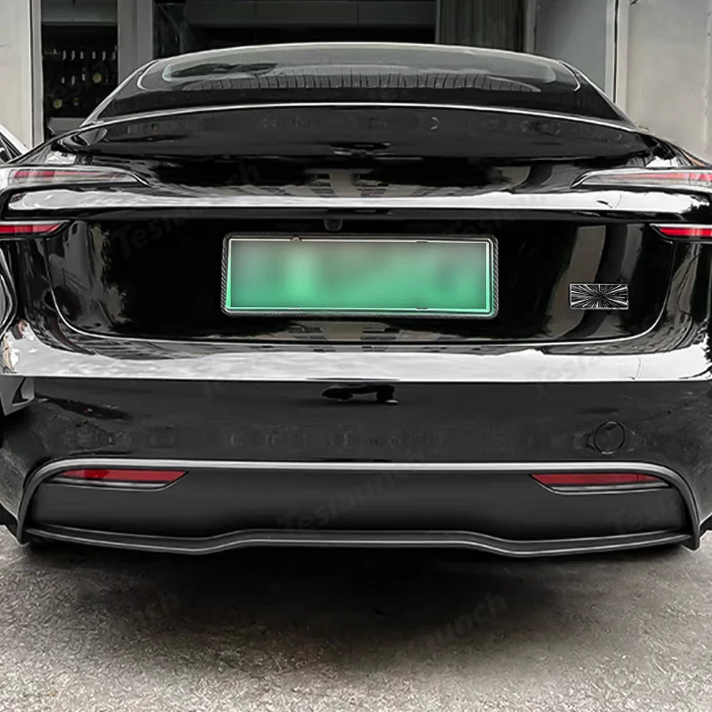 Highland 2024+ Tesla Model 3 Magnetic Time Tunnel Rear Emblem Badge Kit for Enhanced Style - Evooor