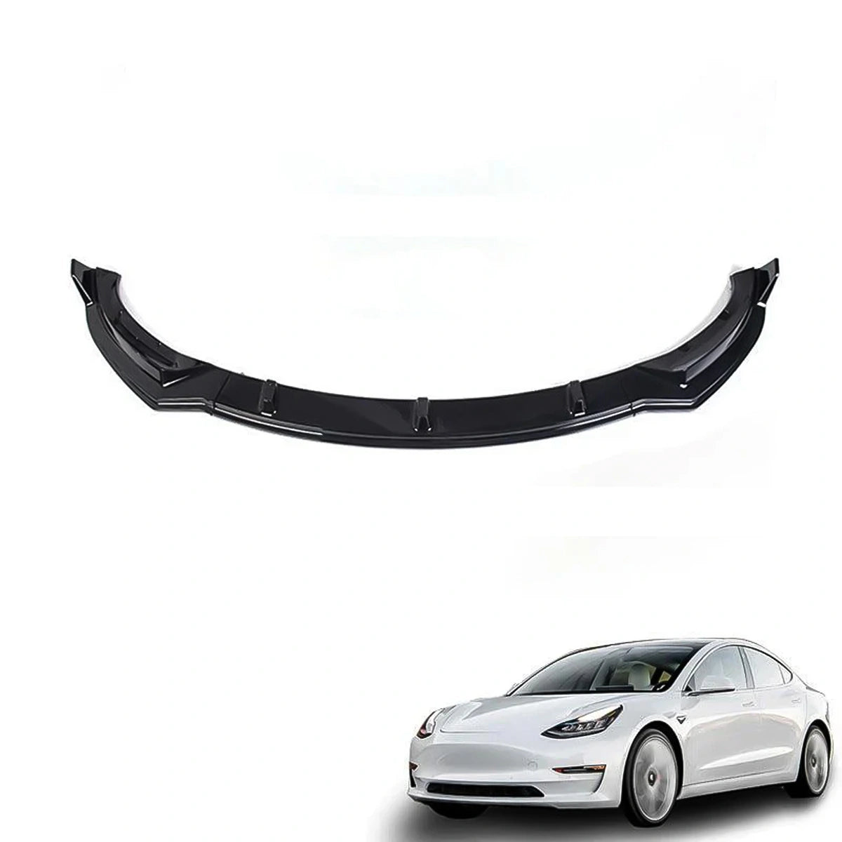 Model 3 Front Bumper Lip Kit For Tesla  (2017-2023)