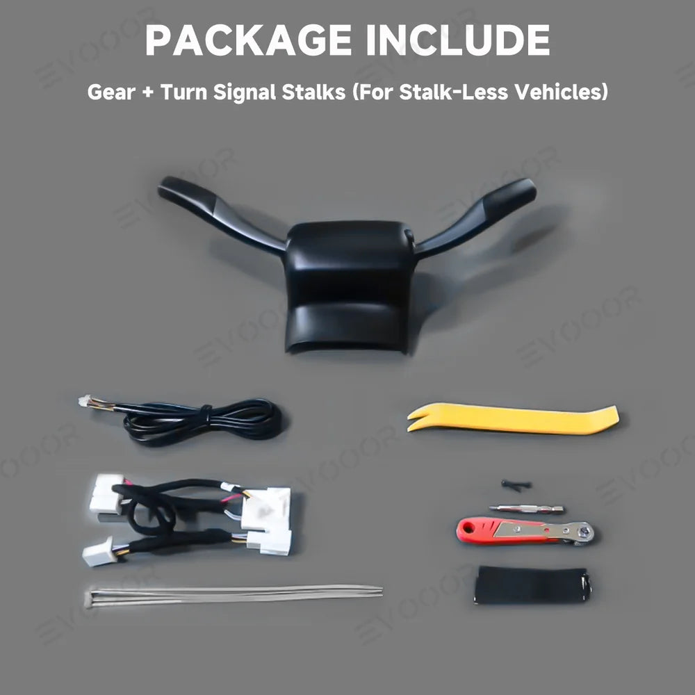 Model 3 Highland OEM Style Gear Shift Stalk Switch Turn Signal Lever Kit for Tesla – Evooor